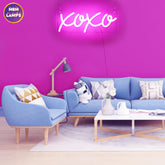 XOXO Neon Sign